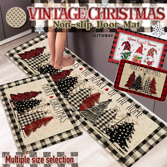 Dobshow™ Vintage Christmas Non-slip Door Mat