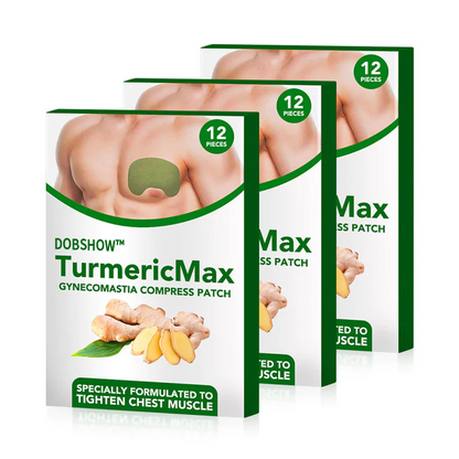 Dobshow™ TurmericMax Gynecomastia Compress Patch🍃💪