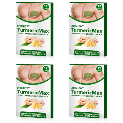 Dobshow™ TurmericMax Gynecomastia Compress Patch🍃💪